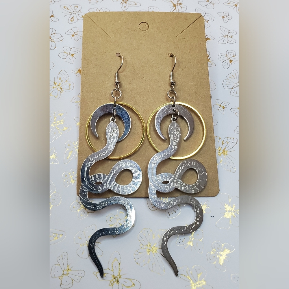 Snake earrings - Picture 3 of 3